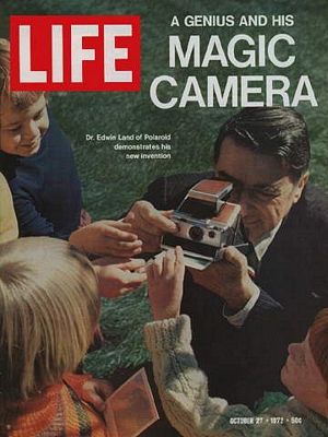 cv102772.jpg 10/27/1972 Land & his Polaroid - Image 1