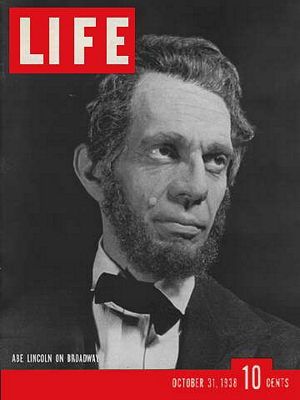 10/31/1938 Massey as Lincoln