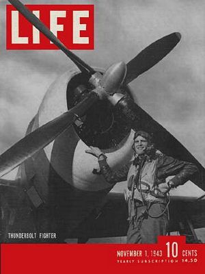 11/1/1943 P-47s at work