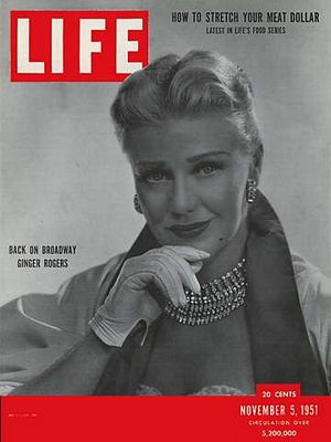 11/5/1951 Ginger Rogers