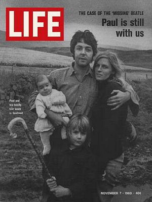 11/7/1969 McCartney & family