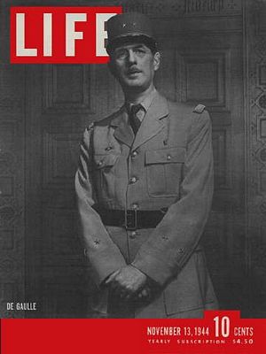 11/13/1944 General De Gaulle