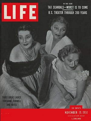 cv111951.jpg 11/19/1951 Great stage ladies - Image 1
