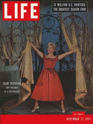 11/22/1954 Judy Holliday
