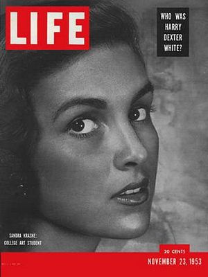 11/23/1953 Art student