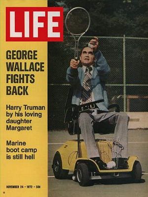 11/24/1972 Wallace on the mend