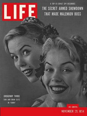 11/29/1954 Twins in Fanny