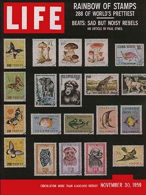 11/30/1959 Prettiest postage