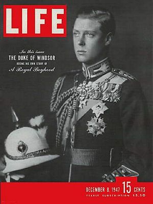 12/8/1947 Windsor''s memoirs