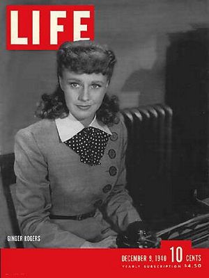 12/9/1940 Ginger Rogers