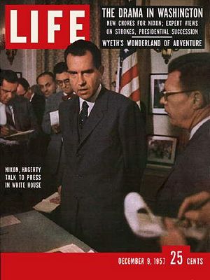 12/9/1957 IKE suffers stroke