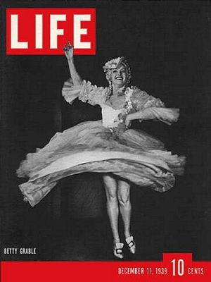 12/11/1939 Betty Grable